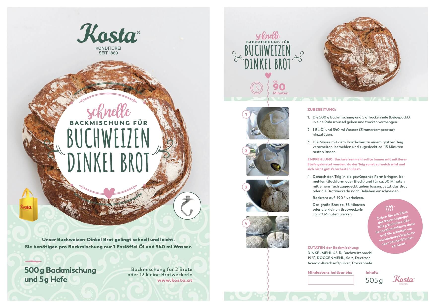 2020-Backmischungen-NUTZEN-A4-BuchweizenDinkelBrot Backmischung Buchweizen Dinkel Brot Zutaten