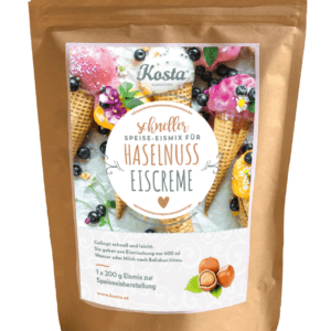 Backmischung Haselnuss Eiscreme Kosta