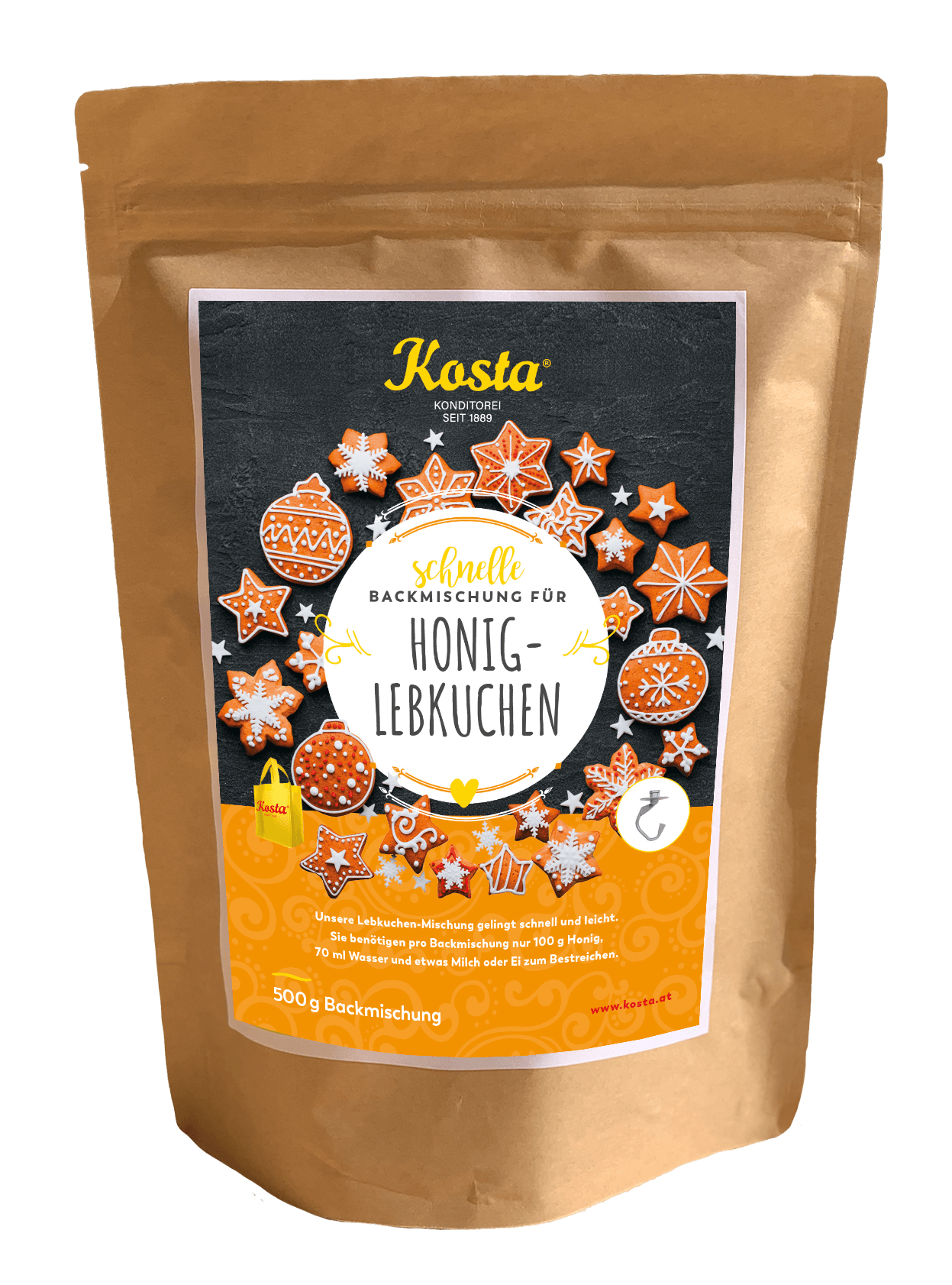 Backmischung Honig Lebkuchen