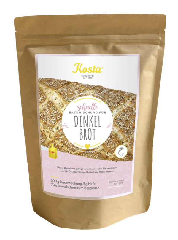 Backmischung Dinkel Brot von Kosta