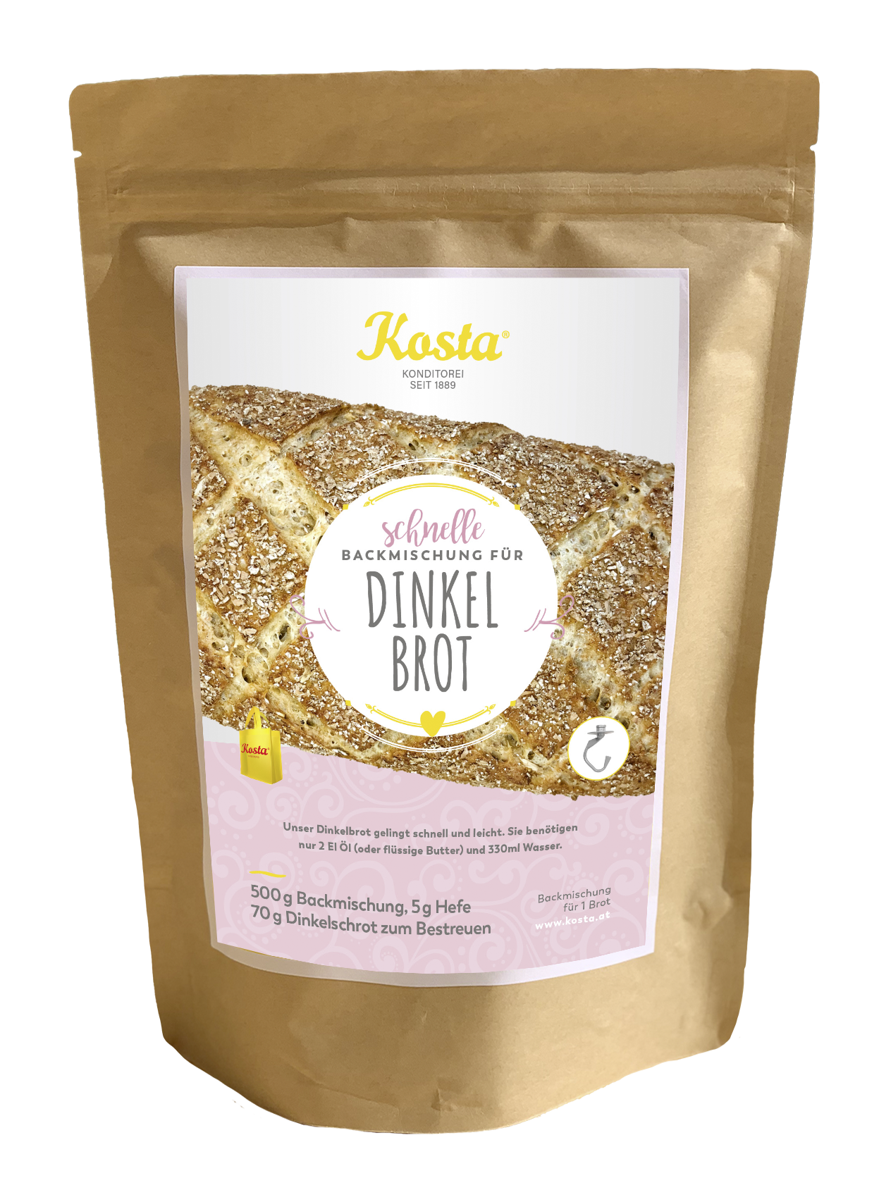 2020-Backmischung-Dinkelbrot-148x210mm Kopie Backmischung Dinkel Brot von Kosta