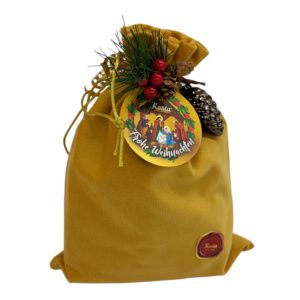 Weihnachtssackerl Köstlich & Handgemacht 740g (Samt Gold)