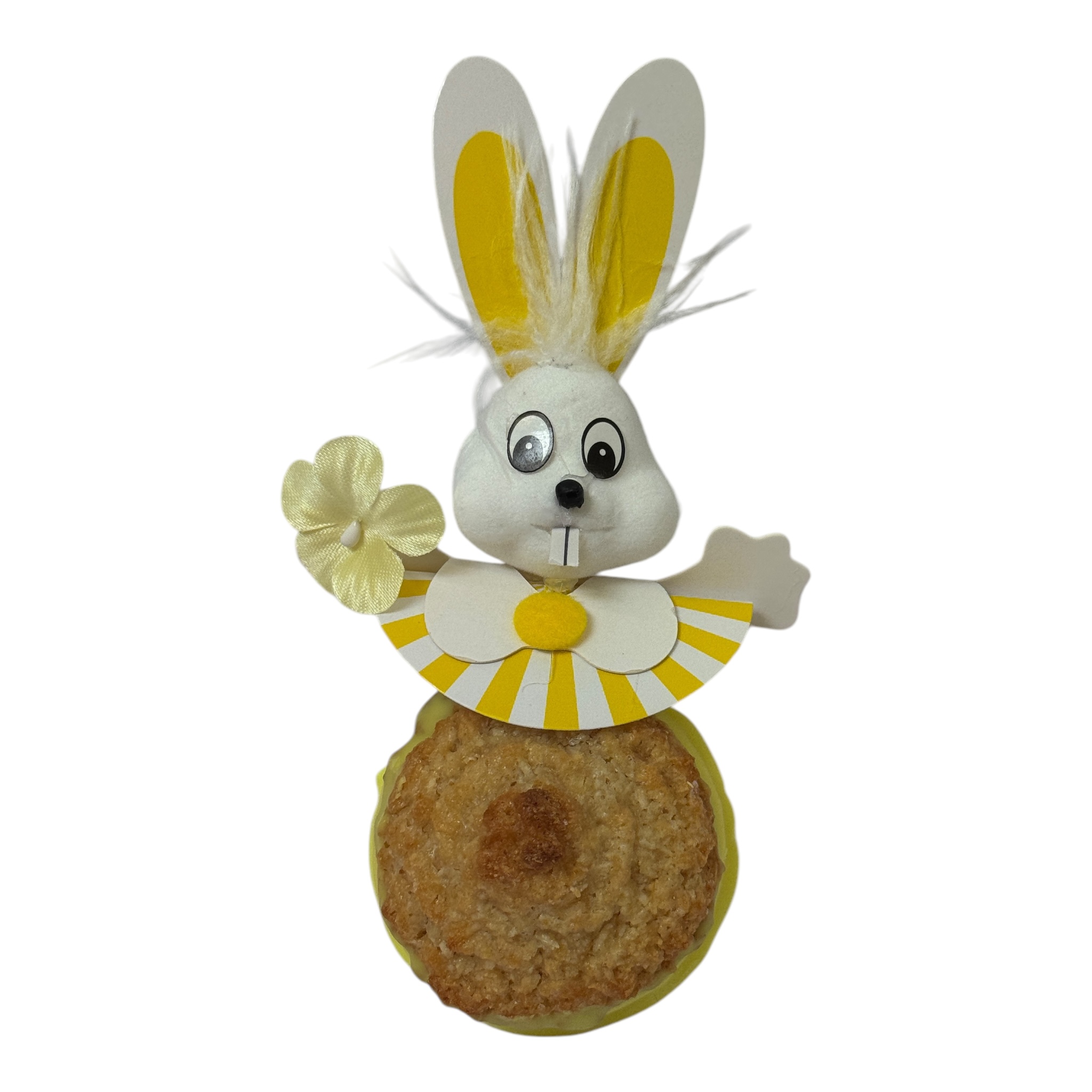 Hase Sunny – handverzierte Osterfigur mit Kokoskuppel und Eierlikörfüllung aus der Konditorei Kosta