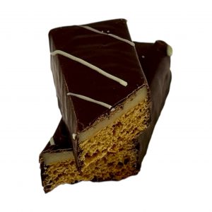 Honiglebkuchen gefüllt Marzipan